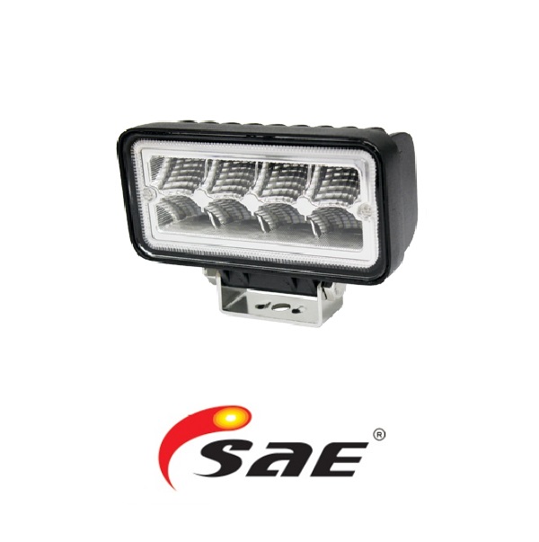 Samenstelling Zending hoofdstad SAE 12 watt Led werklamp | R10 gekeurd | IP68 | 4SKY Lights 